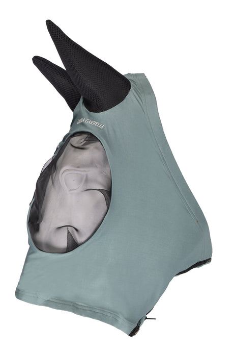 HKM Anti-Fly Mask -Limone- #colour_sage