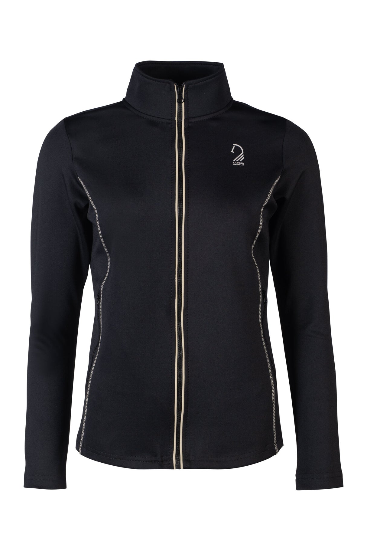 HKM Sweat Jacket -Limone- #colour_black