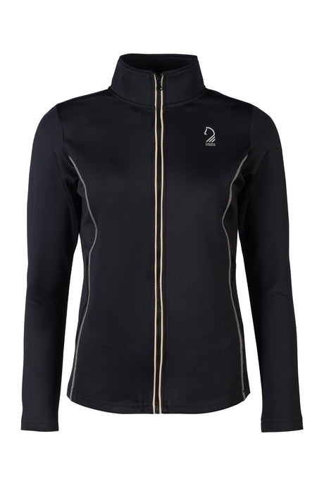 HKM Sweat Jacket -Limone- #colour_black