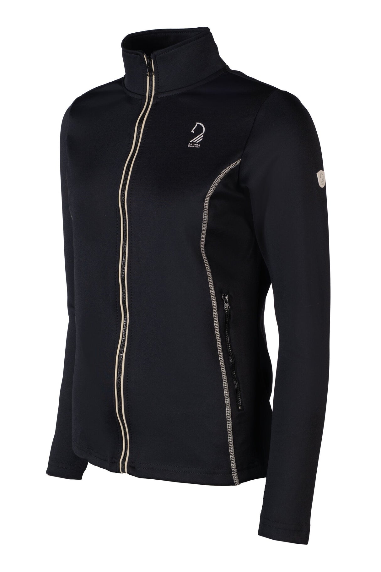 HKM Sweat Jacket -Limone- #colour_black