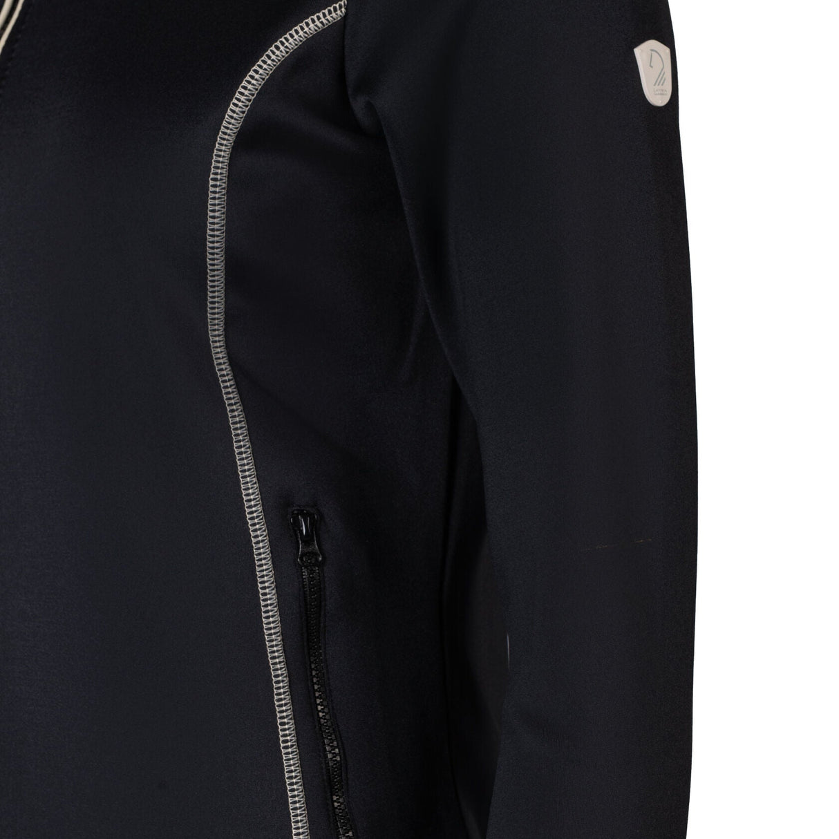 HKM Sweat Jacket -Limone- #colour_black