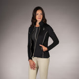 HKM Sweat Jacket -Limone- #colour_black