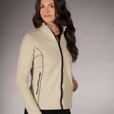 HKM Sweat Jacket -Limone- #colour_grey-beige
