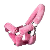 HKM Head Collar with Faux Fur -Hobby Horsing- #colour_rose