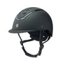 Charles Owen Kylo Matte Riding Hat #colour_black-matte-black-gloss