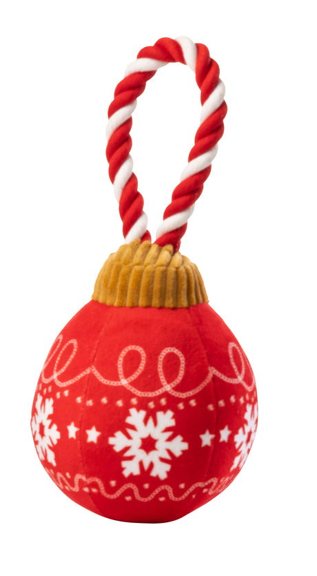 House of Paws Christmas Rope Toy #style_christmas-bauble