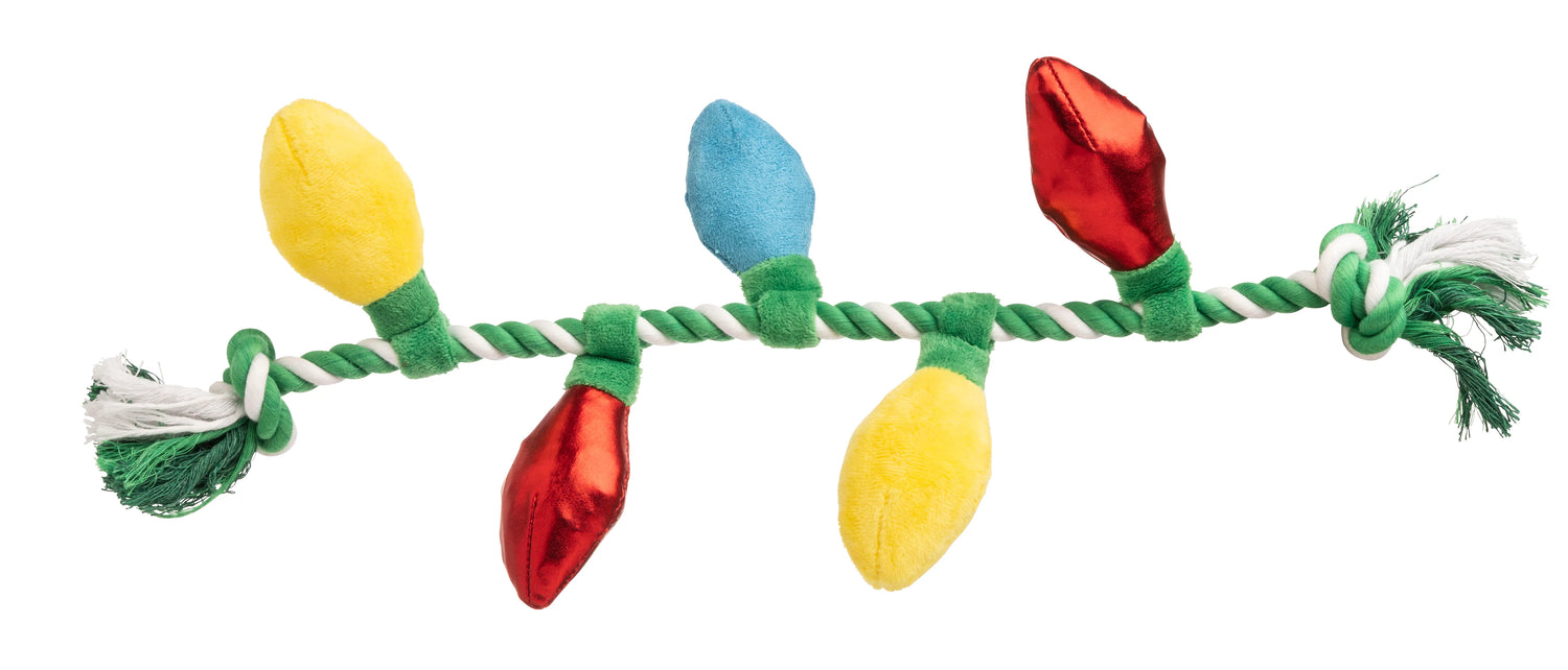 House of Paws Christmas Rope Toy #style_tree-lights