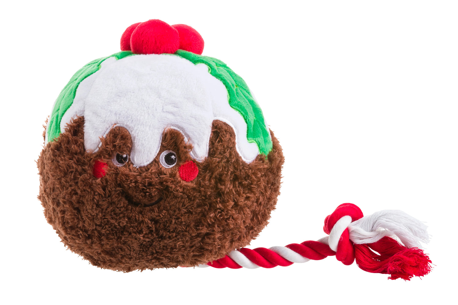 House of Paws Christmas Rope Toy #style_christmas-pudding