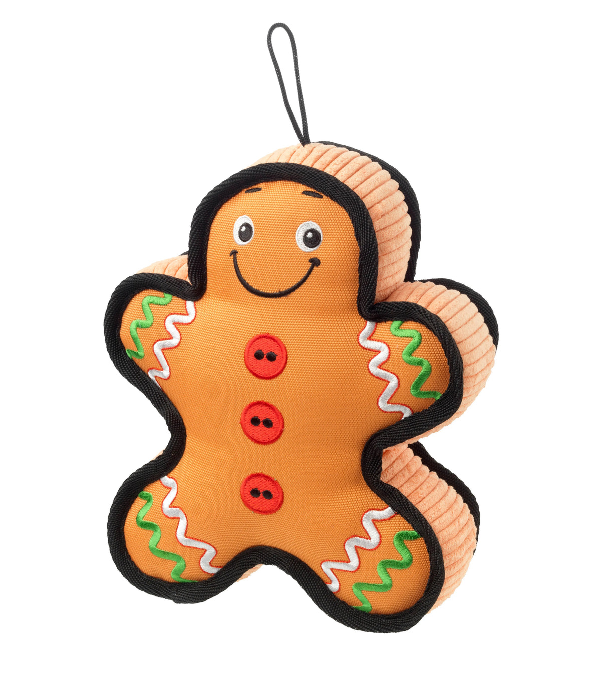 House of Paws Christmas Tuff Toys #style_gingerbread-man