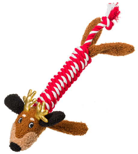 House of Paws Christmas Rope Toy #style_dachshund-through-the-snow