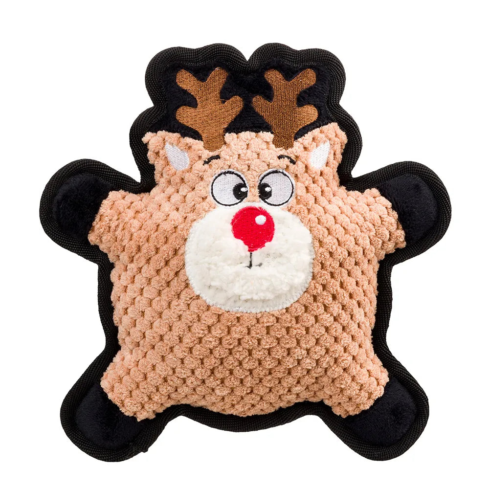 House of Paws Christmas Tuff Toys #colour_ruldolph