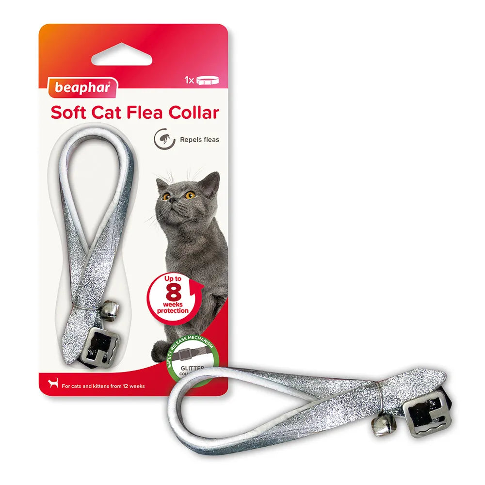 Beaphar Glitter Soft Cat Flea Collar