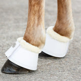 Coldstream Bowden Over Reach Boots #colour_white