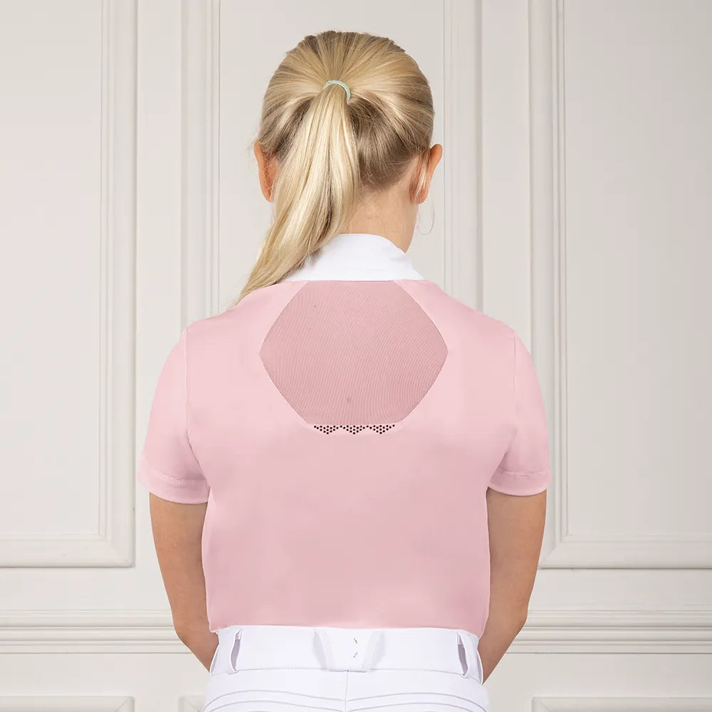 Coldstream Next Generation Lanark Show Shirt #colour_blush-pink