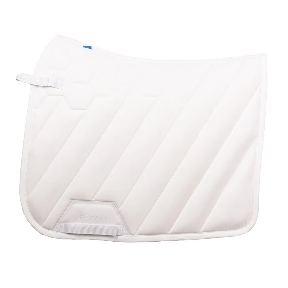 Coldstream Edrom Dressage Saddle Pad #colour_white