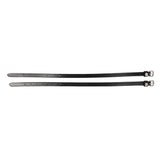 Hy Equestrian Children's Diamante Stud Spur Straps #colour_black