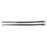 Hy Equestrian Children's Diamante Stud Spur Straps #colour_brown
