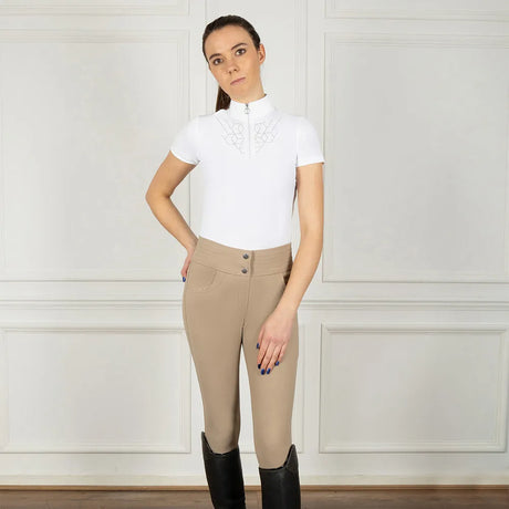 Coldstream Fenham Diamante Breeches #colour_taupe