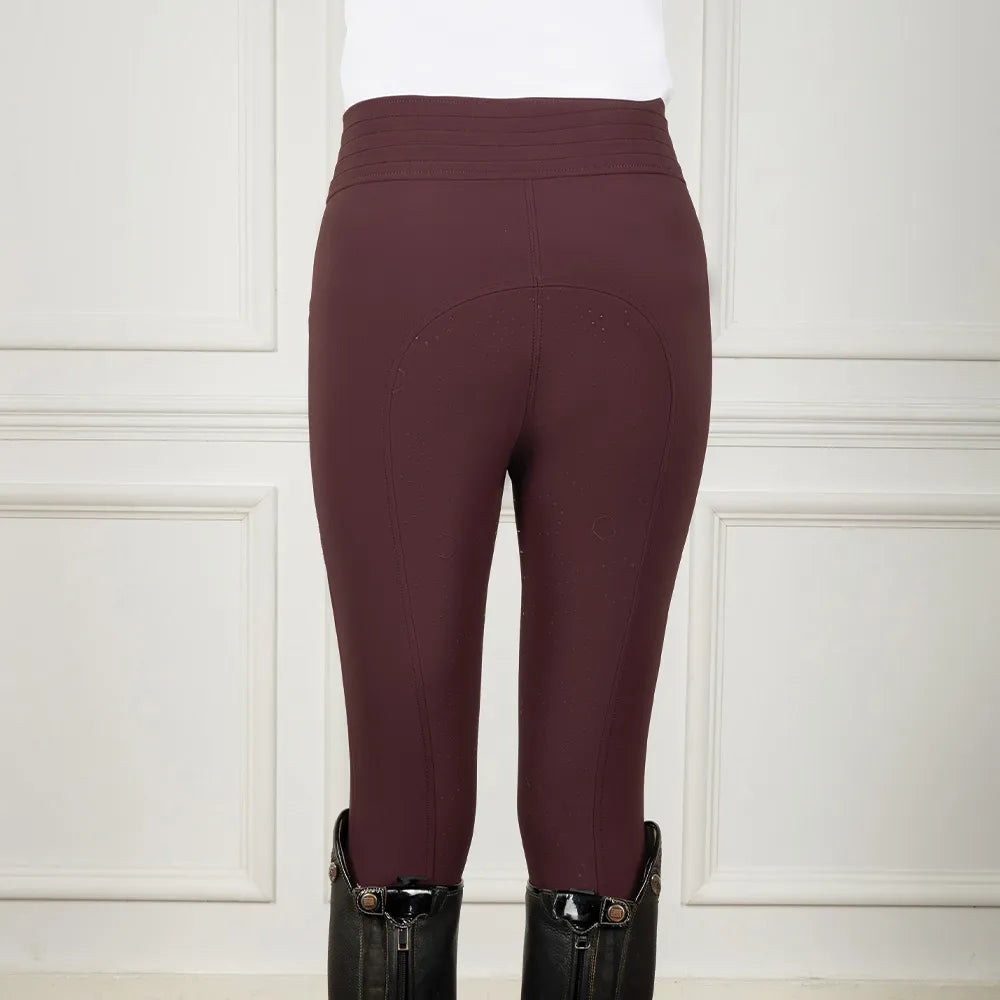 Coldstream Fenham Diamante Breeches #colour_bordeaux