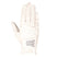 Hy Equestrian Children's Shimmer Riding Gloves #colour_white-with-navy-rose-gold-diamantes