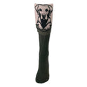 Waring Brooke Loyal Labrador Socks #colour_black-olive