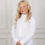 Coldstream Next Generation Larkhall Diamante Show Shirt #colour_white