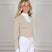 Coldstream Long Sleeve Roslin Ruffled Crystal Show Shirt #colour_latte