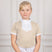 Coldstream Next Generation Roslin Ruffled Crystal Show Shirt #colour_latte