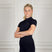 Coldstream Hamilton Sparkle Sports Top #colour_navy