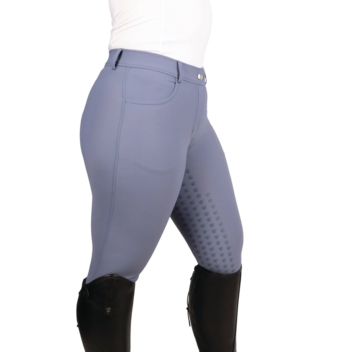 Hy Equestrian Elevate Oakham Breeches #colour_night-blue