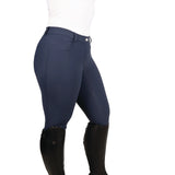 Hy Equestrian Elevate Oakham Breeches #colour_midnight-blue