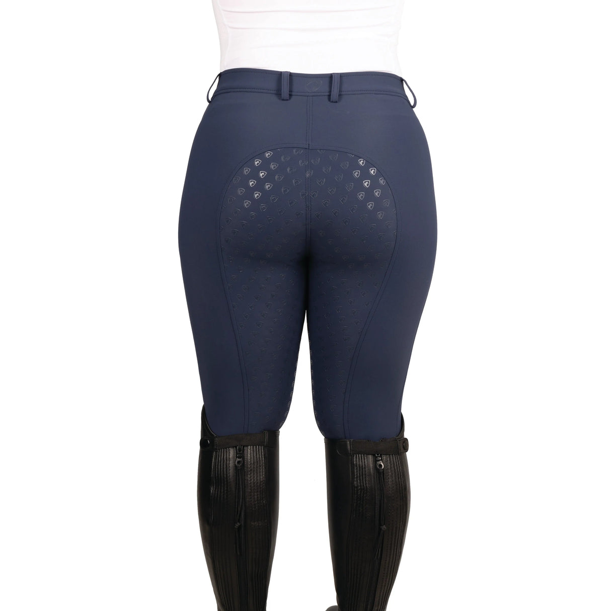 Hy Equestrian Elevate Oakham Breeches #colour_midnight-blue