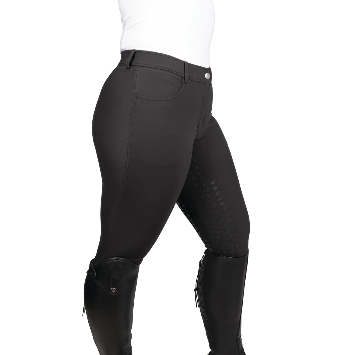 Hy Equestrian Elevate Oakham Breeches #colour_meteorite