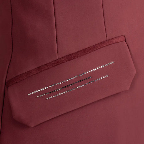 Coldstream Harthill Diamante Show Jacket #colour_windsor-wine