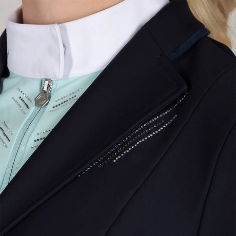 Coldstream Harthill Diamante Show Jacket #colour_navy