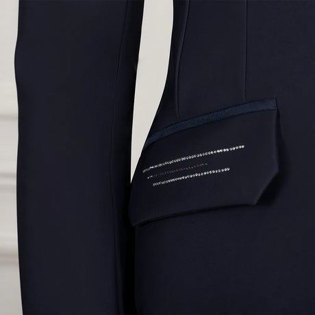Coldstream Harthill Diamante Show Jacket #colour_navy