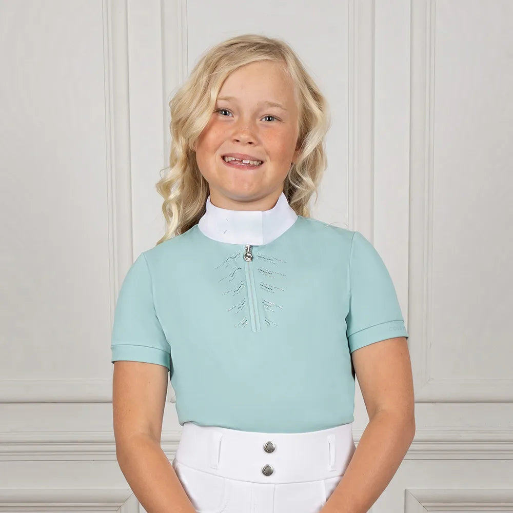 Coldstream Next Generation Harthill Diamante Show Shirt #colour_glacier-boulevard