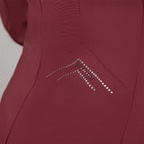 Coldstream Next Generation Harthill Diamante Show Jacket #colour_windsor-wine