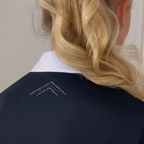 Coldstream Harthill Diamante Show Shirt #colour_navy