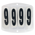 Waldhausen 4-Digit Event-Pad-Numbers With Touch Tape #colour_white