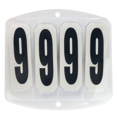 Waldhausen 4-Digit Event-Pad-Numbers With Touch Tape #colour_white