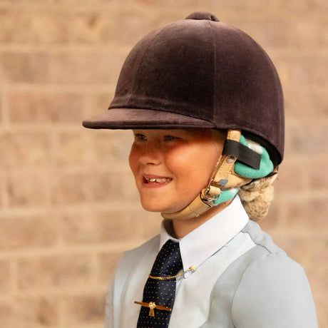 Supreme Products Dotty Fleece Ear Warmers #colour_white-gorgeous-green