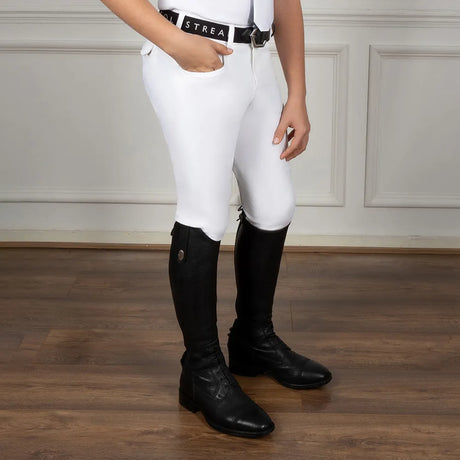 Coldstream Next Generation Blythe Boy's Competition Breeches #colour_white