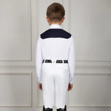 Coldstream Next Generation Blythe Boy's Competition Breeches #colour_white