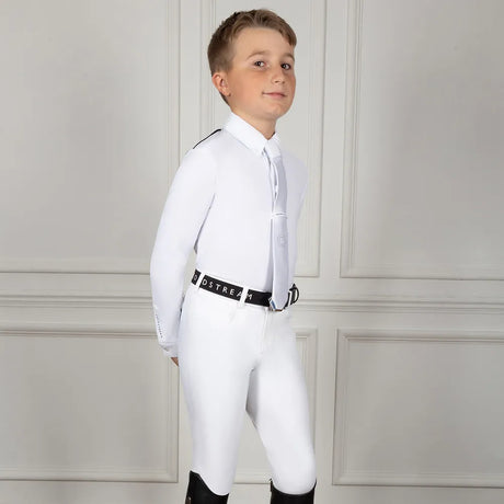 Coldstream Boy's Penston Long Sleeve Show Shirt