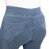 Hy Equestrian Elevate Chambray Denim Tights