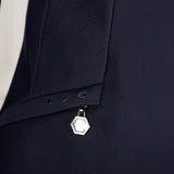 Coldstream Hermitage Diamante Show Jacket #colour_navy