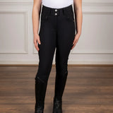 Coldstream Hermitage Diamante Breeches #colour_black