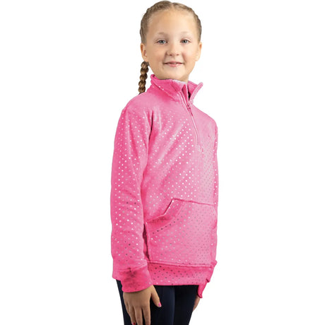 Sydney Star Fleece by Little Rider #colour_hot-pink