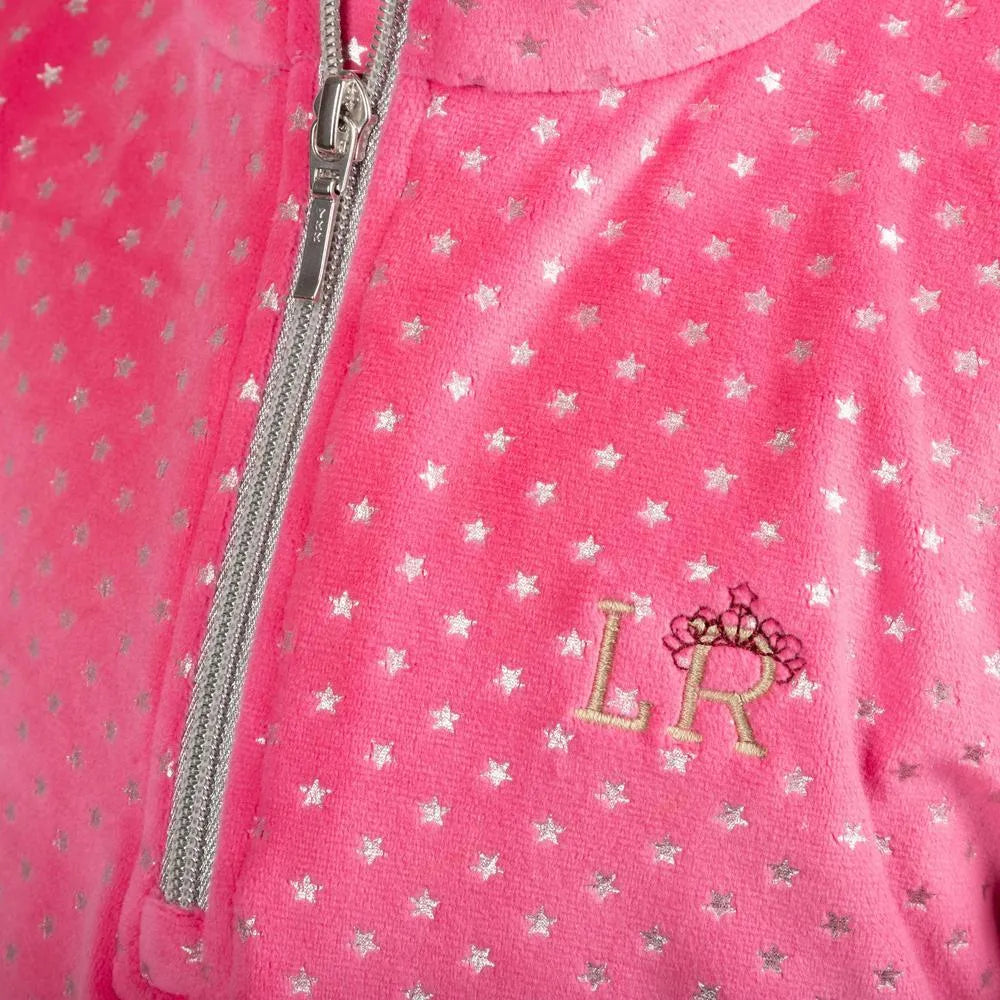 Sydney Star Fleece by Little Rider #colour_hot-pink